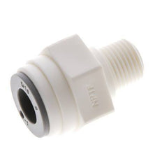 5/16'' x 1/8'' NPT Push-in Fitting with Male Threads POM EPDM [10 Pieces]