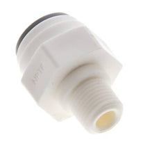 5/16'' x 1/8'' NPT Push-in Fitting with Male Threads POM EPDM [10 Pieces]