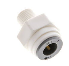 5/16'' x 1/8'' NPT Push-in Fitting with Male Threads POM EPDM [10 Pieces]