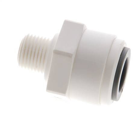 Racor de 3/8'' x 1/8'' NPT con rosca macho POM EPDM [5 piezas]