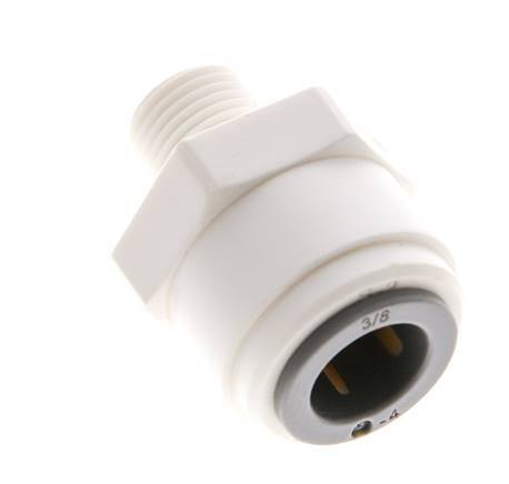 Racor de 3/8'' x 1/8'' NPT con rosca macho POM EPDM [5 piezas]