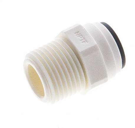 Racor de 5/16'' x 3/8'' NPT con rosca macho POM EPDM [5 piezas]