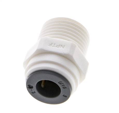 Racor de 5/16'' x 3/8'' NPT con rosca macho POM EPDM [5 piezas]