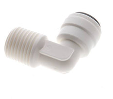 1/4'' x R1/4'' 90deg Elbow Push-in Fitting with Male Threads POM EPDM [10 Pieces]