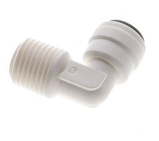 1/4'' x 1/4'' NPT 90deg Codo con rosca macho POM EPDM [10 piezas]