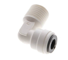 1/4'' x 1/4'' NPT 90deg Codo con rosca macho POM EPDM [10 piezas]