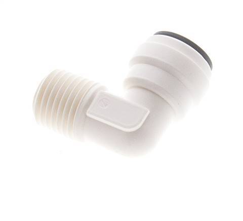 Codo de 90 grados 5/16'' x 1/4'' NPT con rosca macho POM EPDM [5 piezas]