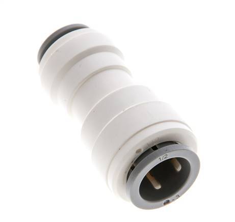 3/8'' x 1/2'' Push-in Fitting POM EPDM [5 Pieces]