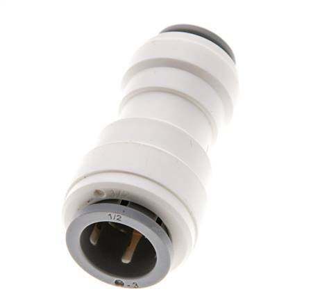 3/8'' x 1/2'' Push-in Fitting POM EPDM [5 Pieces]