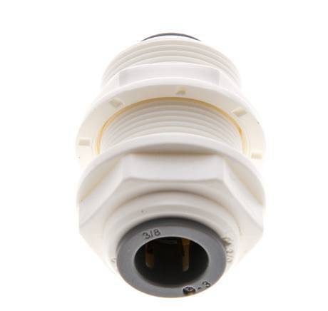 1/4'' x 3/8'' Push-in Fitting POM EPDM Bulkhead [2 Pieces]