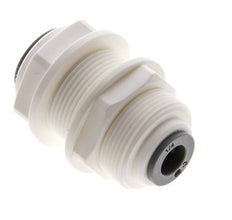 1/4'' x 3/8'' Push-in Fitting POM EPDM Bulkhead [2 Pieces]