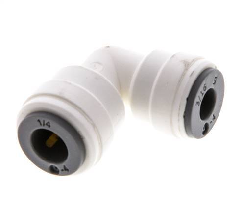 Codo de 3/16'' x 1/4'' 90deg Racor POM EPDM [5 Piezas]