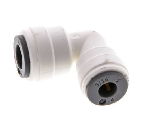 Codo de 3/16'' x 1/4'' 90deg Racor POM EPDM [5 Piezas]