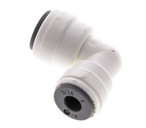 Codo de 3/16'' x 1/4'' 90deg Racor POM EPDM [5 Piezas]