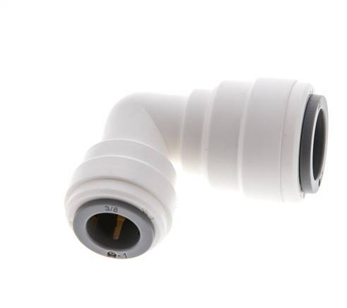 Racor de 3/8'' x 1/2'' 90deg POM EPDM [2 piezas]