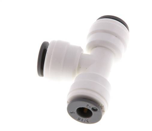 Racor en T de 3/16'' POM EPDM FDA [2 piezas]