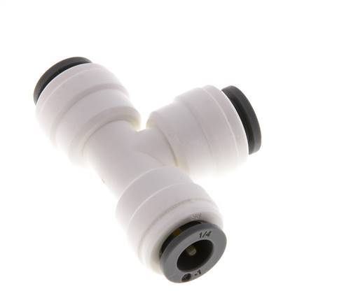 Racor en T de 1/4'' POM EPDM FDA [2 piezas]