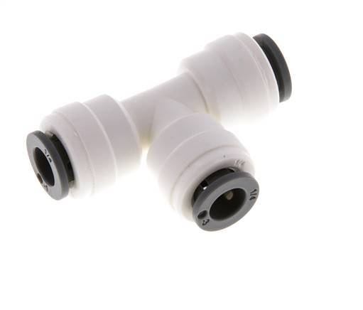 Racor en T de 1/4'' POM EPDM FDA [2 piezas]