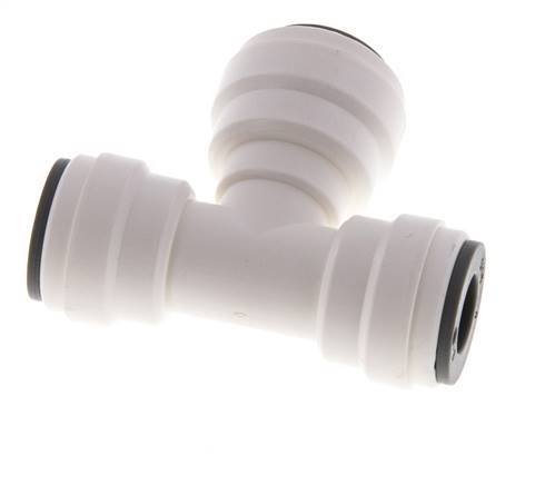 Racor en T de 5/16'' x 3/8'' POM EPDM FDA [2 piezas]