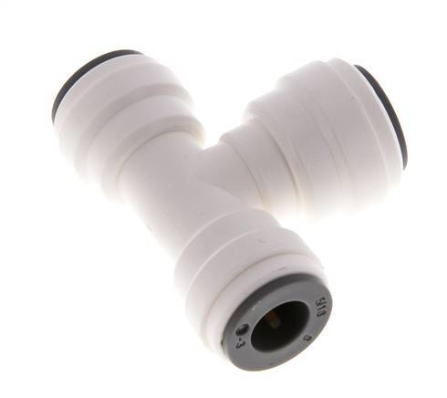 Racor en T de 5/16'' x 3/8'' POM EPDM FDA [2 piezas]