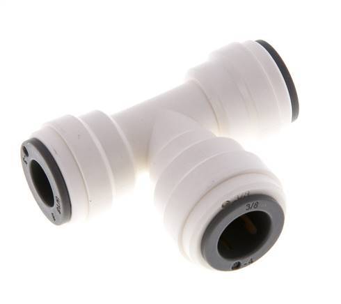 Racor en T de 5/16'' x 3/8'' POM EPDM FDA [2 piezas]