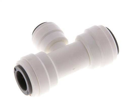 Racor en T de 3/8'' x 1/4'' POM EPDM FDA [2 piezas]