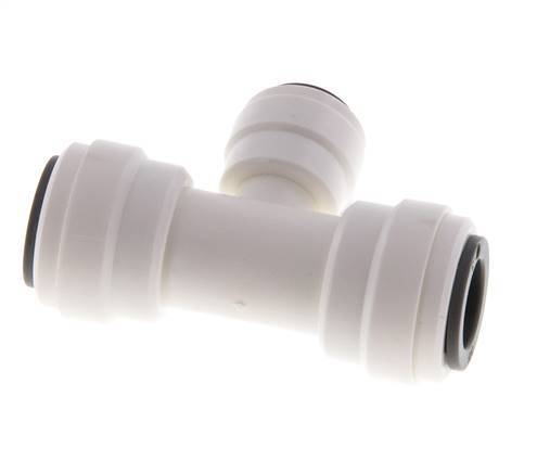 Racor en T de 3/8'' x 1/4'' POM EPDM FDA [2 piezas]