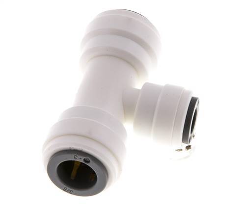 Racor en T de 3/8'' x 1/4'' POM EPDM FDA [2 piezas]