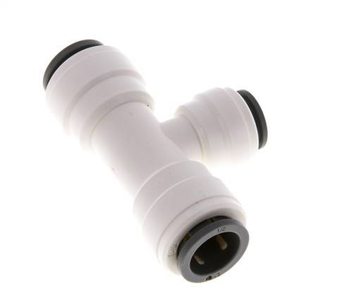 Racor en T de 3/8'' x 1/2'' POM EPDM FDA [2 piezas]