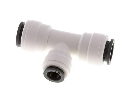 Racor en T de 3/8'' x 1/2'' POM EPDM FDA [2 piezas]