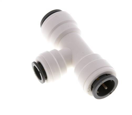 Racor en T de 3/8'' x 1/2'' POM EPDM FDA [2 piezas]