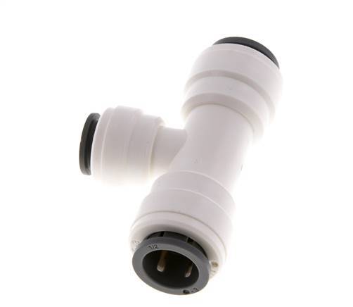 Racor en T de 3/8'' x 1/2'' POM EPDM FDA [2 piezas]