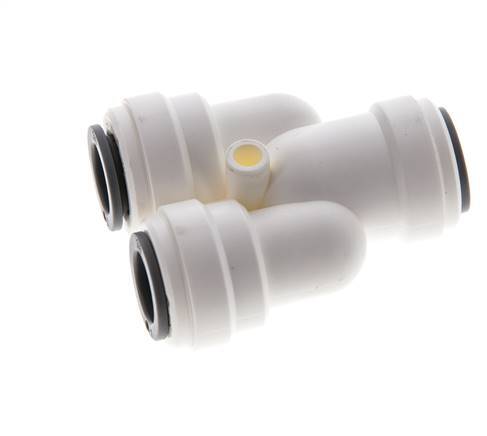 Racor en Y de 3/8'' POM EPDM FDA [2 piezas]