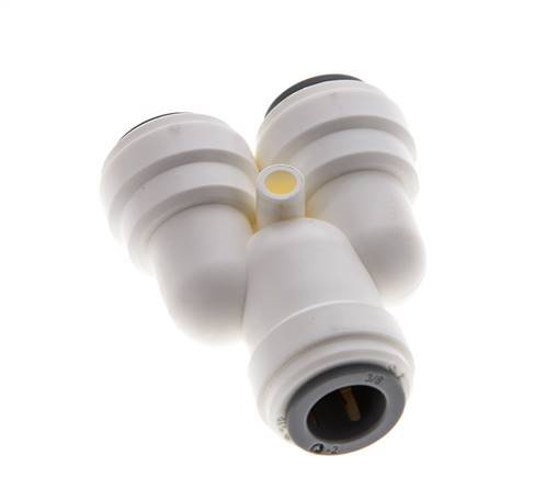 Racor en Y de 3/8'' POM EPDM FDA [2 piezas]