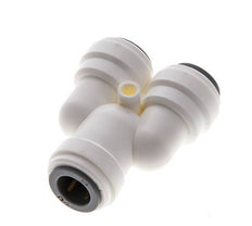 Racor en Y de 3/8'' POM EPDM FDA [2 piezas]