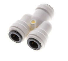 Racor en Y de 3/8'' POM EPDM FDA [2 piezas]