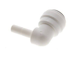 Racor de 3/8'' x 1/4'' 90deg con enchufe POM EPDM [5 piezas]