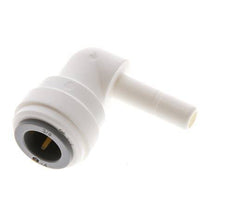 Racor de 3/8'' x 1/4'' 90deg con enchufe POM EPDM [5 piezas]