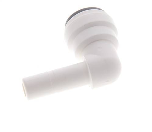 Codo de 90 grados de 5/16'' x 5/16'' con enchufe de POM EPDM [10 piezas]
