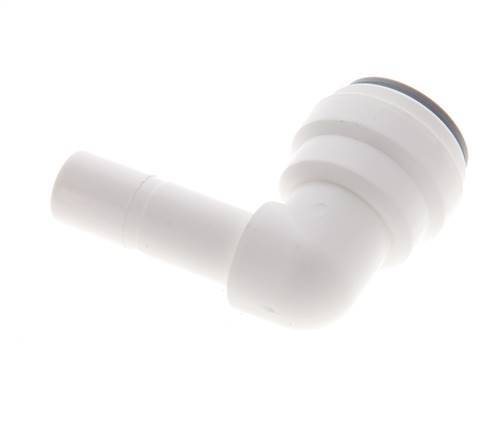 Codo de 90 grados de 5/16'' x 5/16'' con enchufe de POM EPDM [10 piezas]