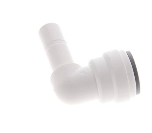 Codo de 90 grados de 5/16'' x 5/16'' con enchufe de POM EPDM [10 piezas]