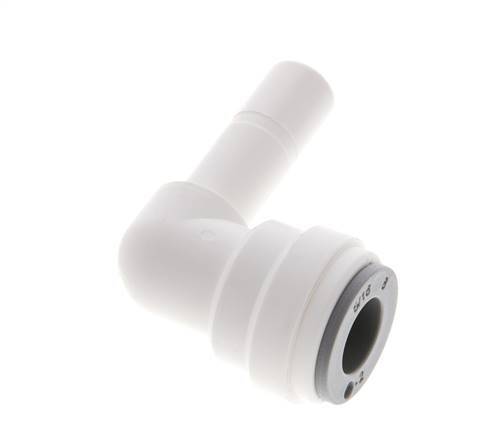 Codo de 90 grados de 5/16'' x 5/16'' con enchufe de POM EPDM [10 piezas]