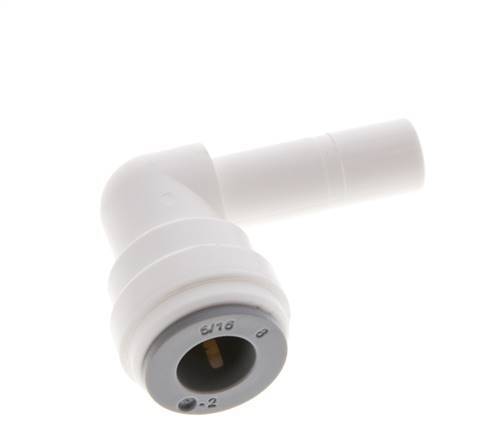 Codo de 90 grados de 5/16'' x 5/16'' con enchufe de POM EPDM [10 piezas]