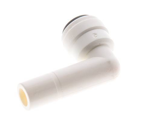 Codo de 90 grados 1/4'' x 3/8'' con enchufe POM EPDM [10 piezas]