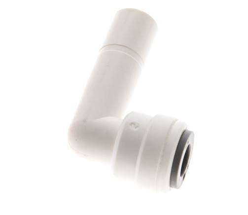 Codo de 90 grados 1/4'' x 3/8'' con enchufe POM EPDM [10 piezas]