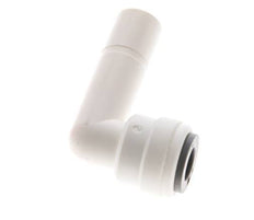 Codo de 90 grados 1/4'' x 3/8'' con enchufe POM EPDM [10 piezas]