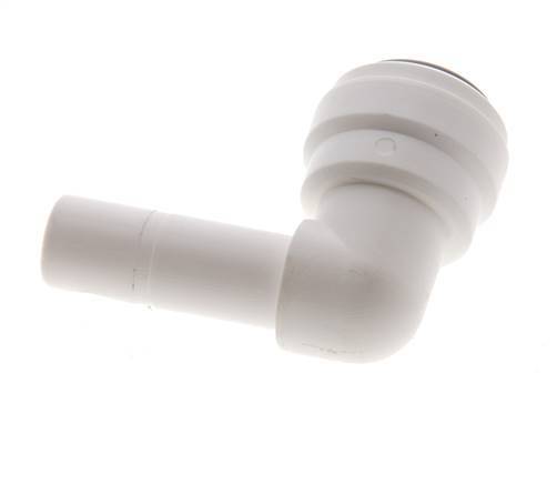 Racor de 3/8'' x 3/8'' 90deg con enchufe POM EPDM [5 piezas]
