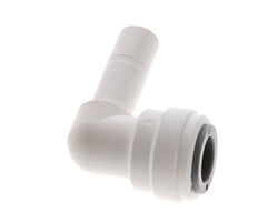 Racor de 3/8'' x 3/8'' 90deg con enchufe POM EPDM [5 piezas]