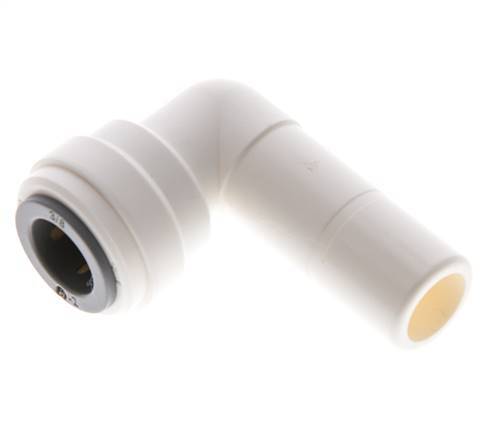 Racor de 3/8'' x 1/2'' 90deg con enchufe POM EPDM [5 piezas]