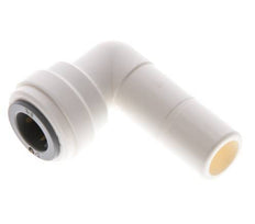 Racor de 3/8'' x 1/2'' 90deg con enchufe POM EPDM [5 piezas]